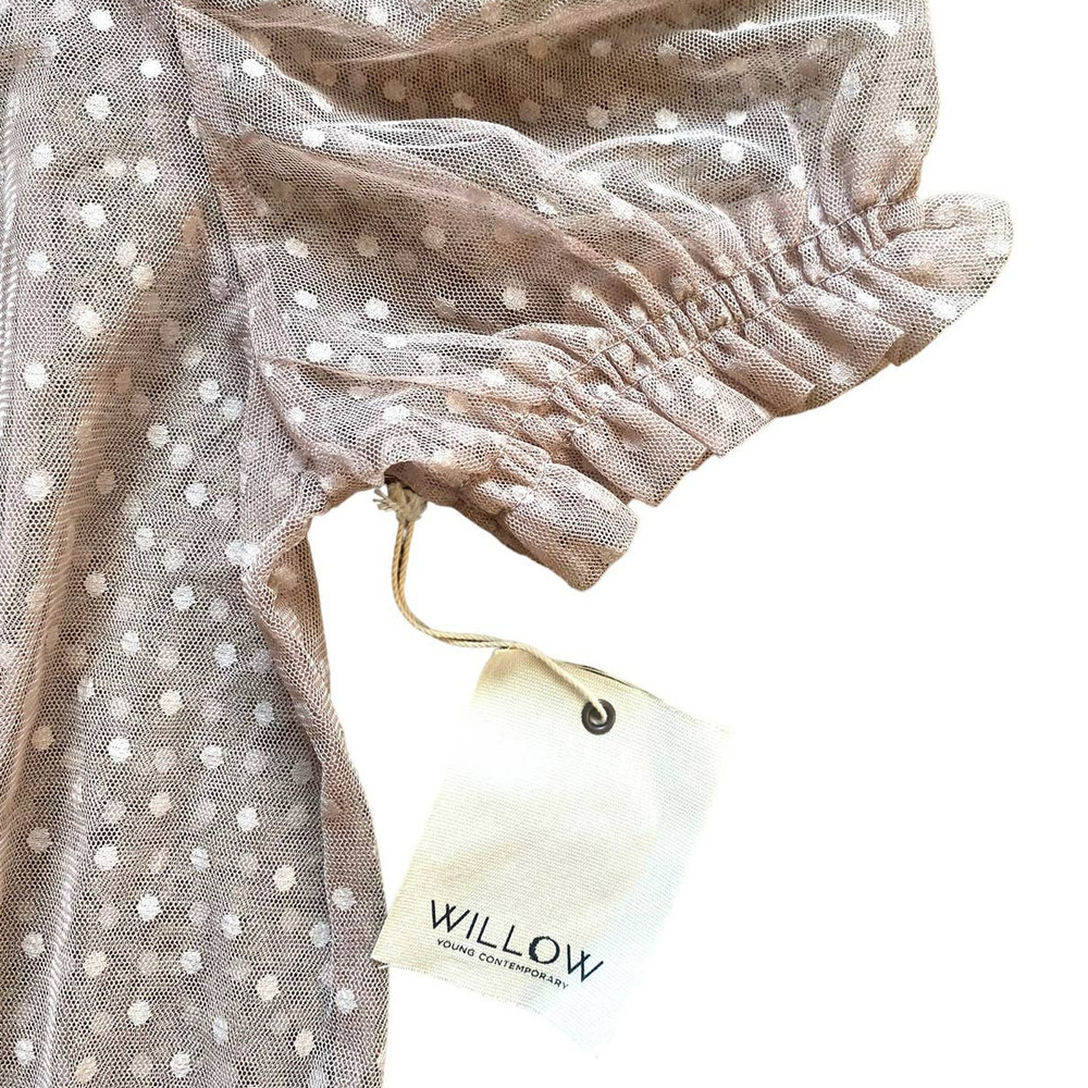 Willow Pink Polka Dot Blouse - Picture 3 of 5